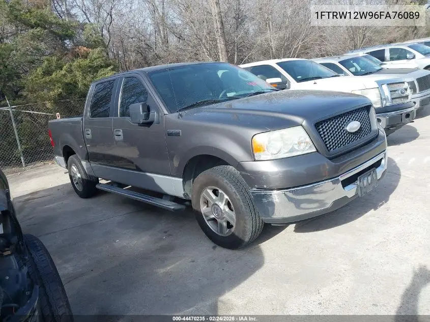 1FTRW12W96FA76089 2006 Ford F-150 Xlt