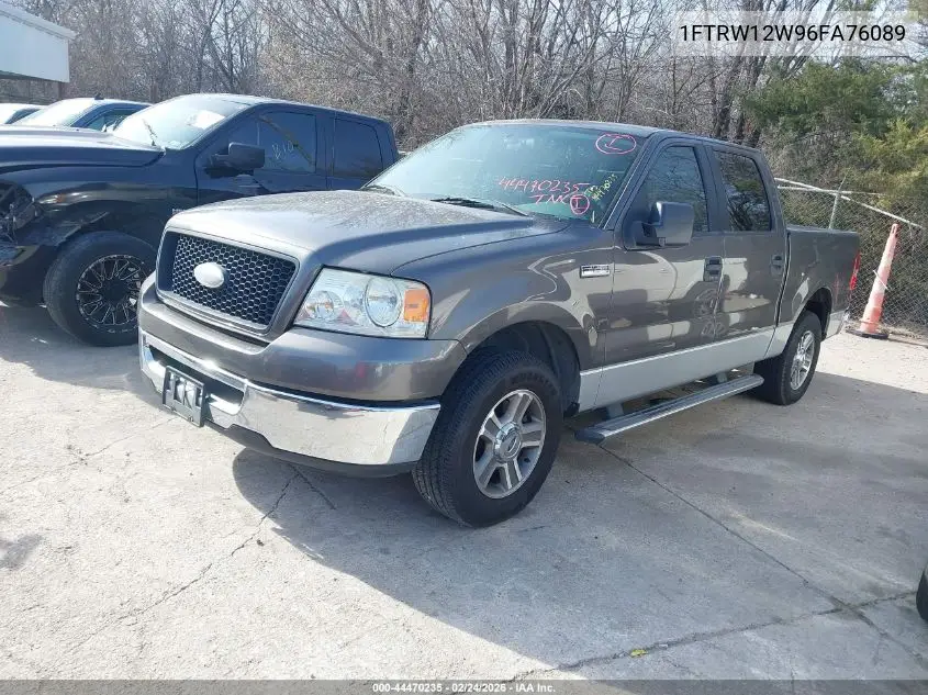1FTRW12W96FA76089 2006 Ford F-150 Xlt