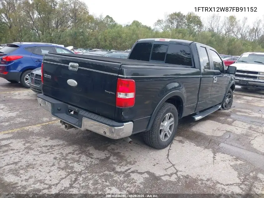 1FTRX12W87FB91152 2007 Ford F-150 Fx2/Stx/Xl/Xlt