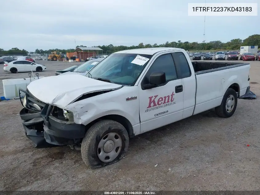 1FTRF12237KD43183 2007 Ford F-150 Stx/Xl/Xlt