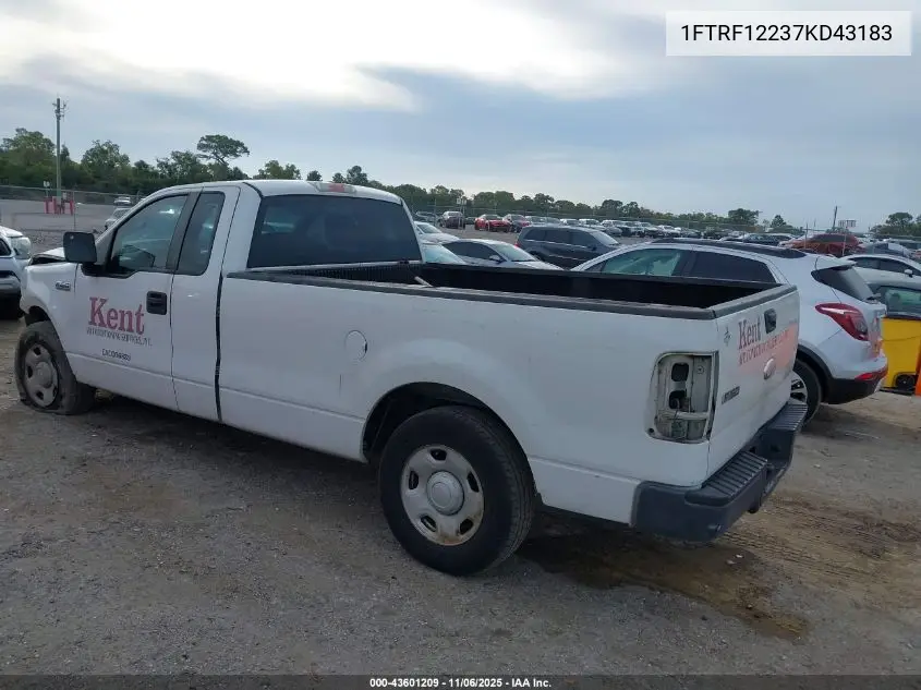 1FTRF12237KD43183 2007 Ford F-150 Stx/Xl/Xlt