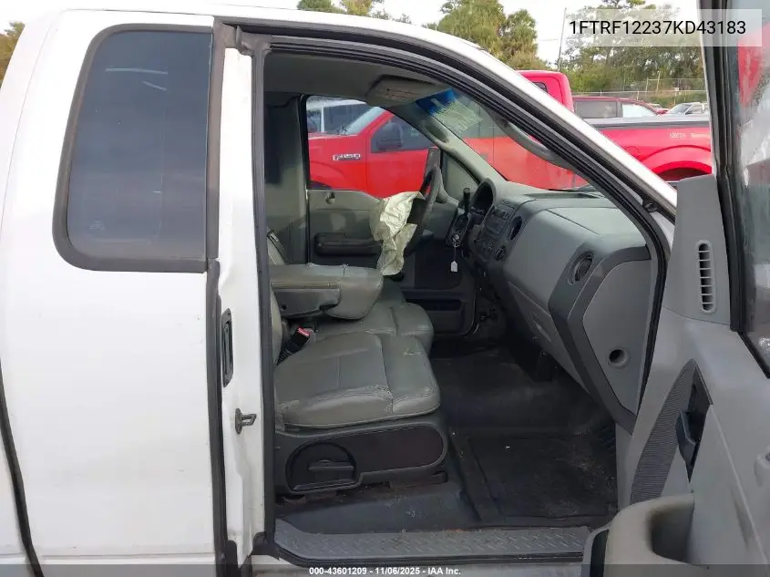1FTRF12237KD43183 2007 Ford F-150 Stx/Xl/Xlt