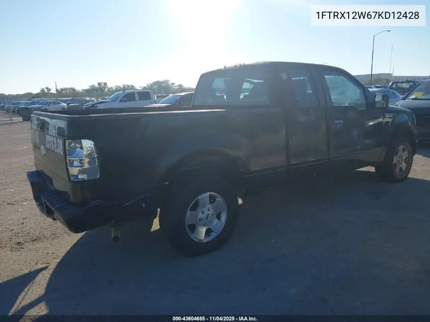 1FTRX12W67KD12428 2007 Ford F-150 Stx/Xl/Xlt