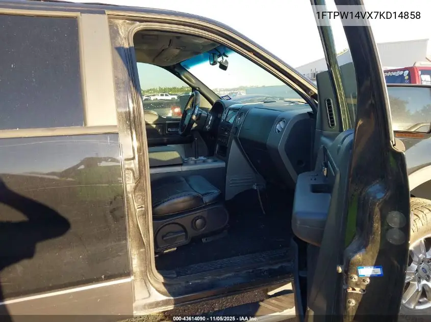 1FTPW14VX7KD14858 2007 Ford F-150 Fx4/Lariat/Xlt