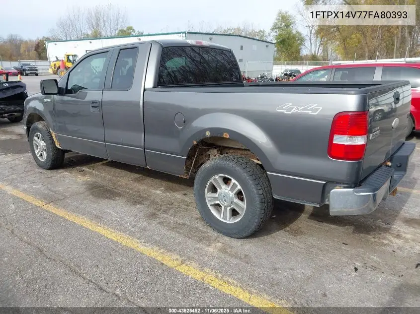 1FTPX14V77FA80393 2007 Ford F-150 Fx4/Lariat/Xl/Xlt
