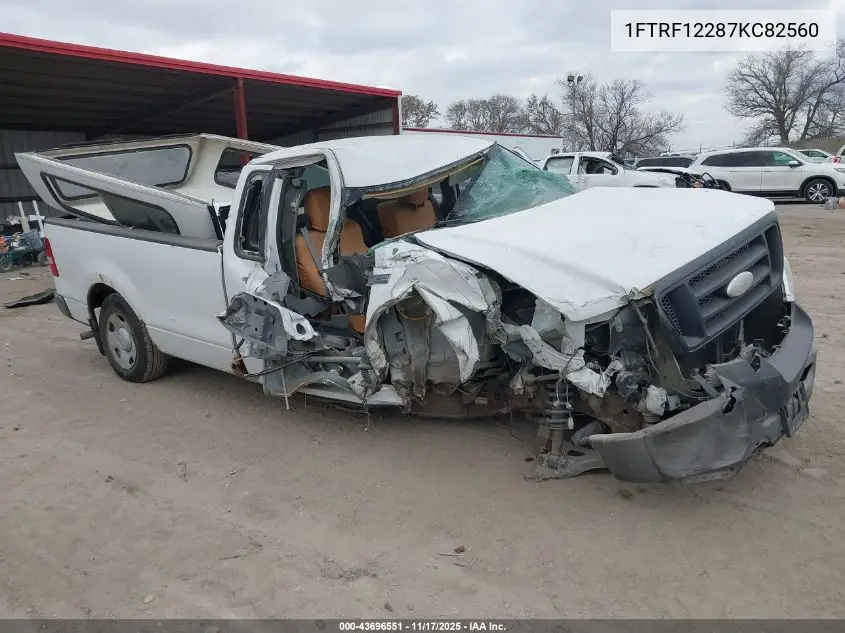 1FTRF12287KC82560 2007 Ford F-150 Stx/Xl/Xlt