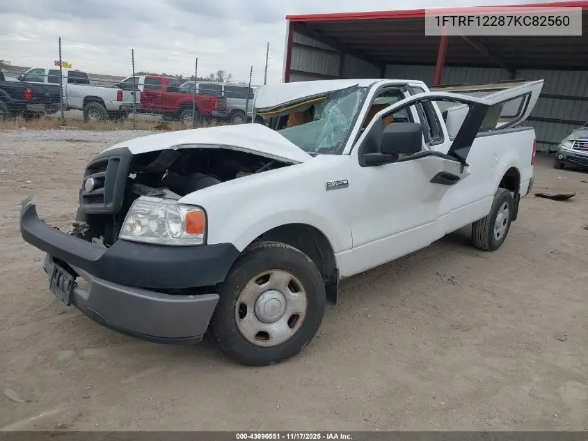 1FTRF12287KC82560 2007 Ford F-150 Stx/Xl/Xlt
