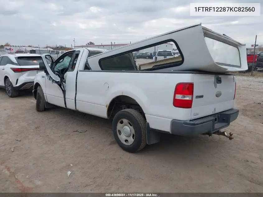 1FTRF12287KC82560 2007 Ford F-150 Stx/Xl/Xlt