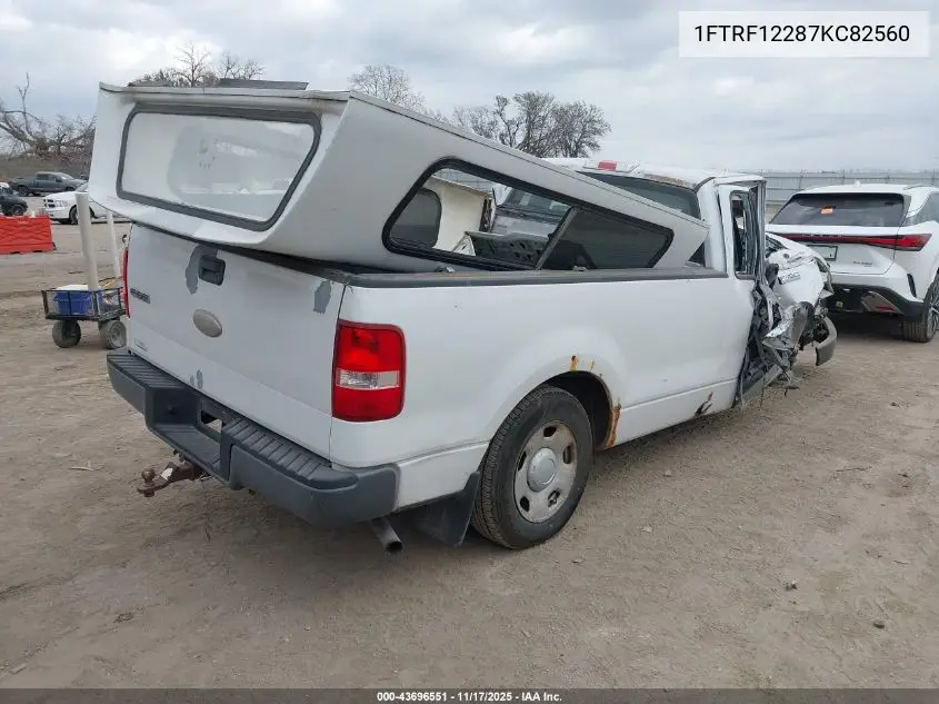 1FTRF12287KC82560 2007 Ford F-150 Stx/Xl/Xlt