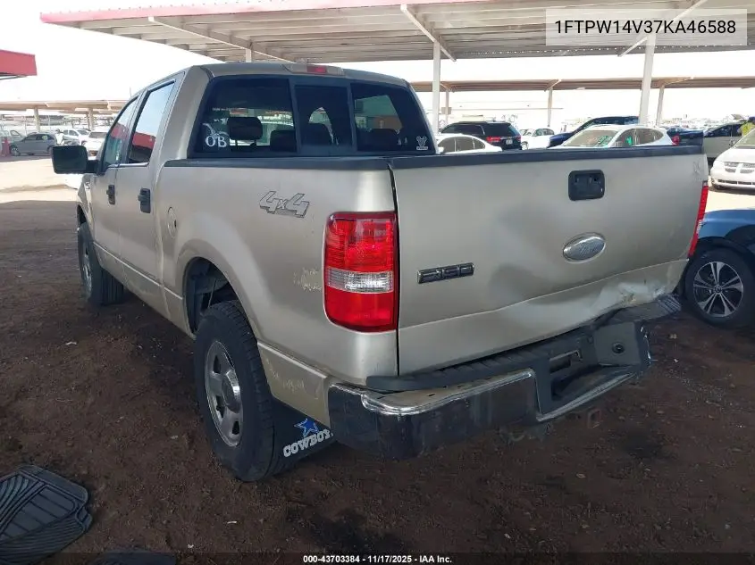 1FTPW14V37KA46588 2007 Ford F-150 Fx4/Lariat/Xlt