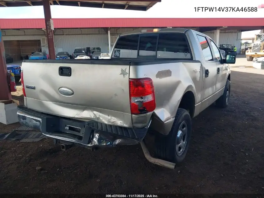 1FTPW14V37KA46588 2007 Ford F-150 Fx4/Lariat/Xlt