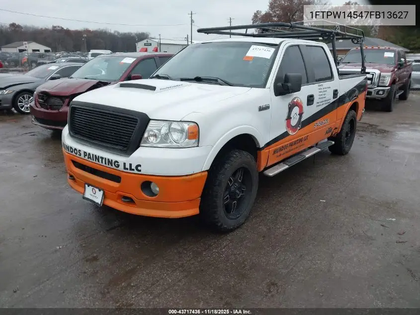 1FTPW14547FB13627 2007 Ford F-150 Fx4/Lariat/Xlt