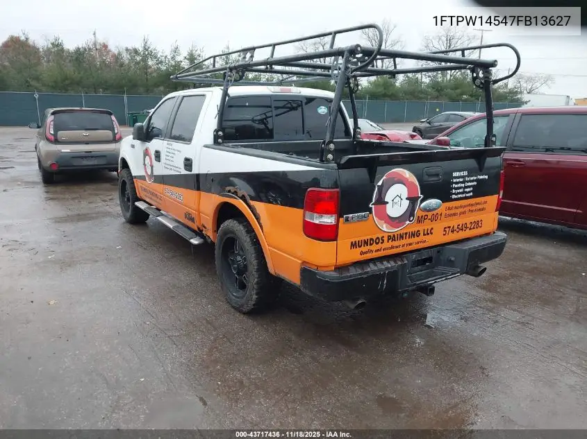 1FTPW14547FB13627 2007 Ford F-150 Fx4/Lariat/Xlt