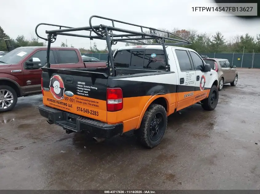 1FTPW14547FB13627 2007 Ford F-150 Fx4/Lariat/Xlt