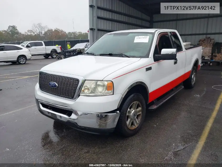 1FTPX12V57FA92142 2007 Ford F-150 Lariat/Stx/Xl/Xlt