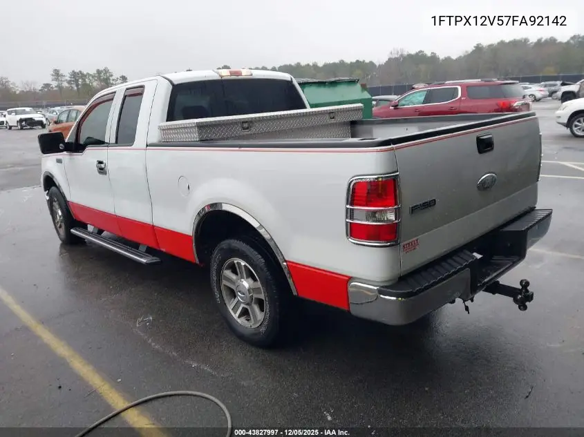 1FTPX12V57FA92142 2007 Ford F-150 Lariat/Stx/Xl/Xlt