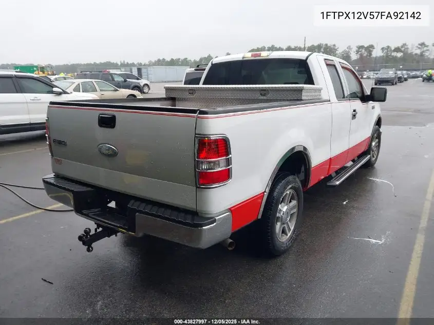 1FTPX12V57FA92142 2007 Ford F-150 Lariat/Stx/Xl/Xlt