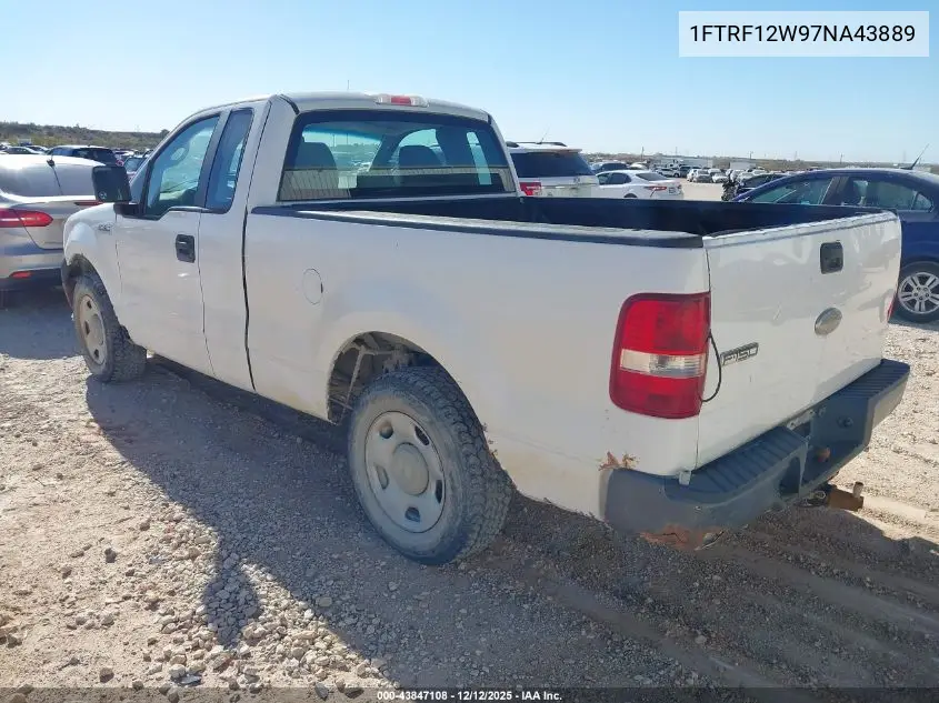 1FTRF12W97NA43889 2007 Ford F-150 Stx/Xl/Xlt