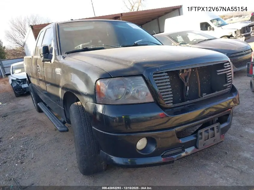 1FTPX12V67NA55154 2007 Ford F-150 Lariat/Stx/Xl/Xlt