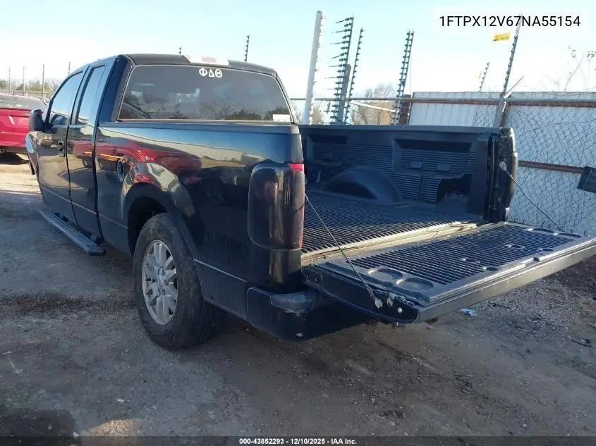 1FTPX12V67NA55154 2007 Ford F-150 Lariat/Stx/Xl/Xlt