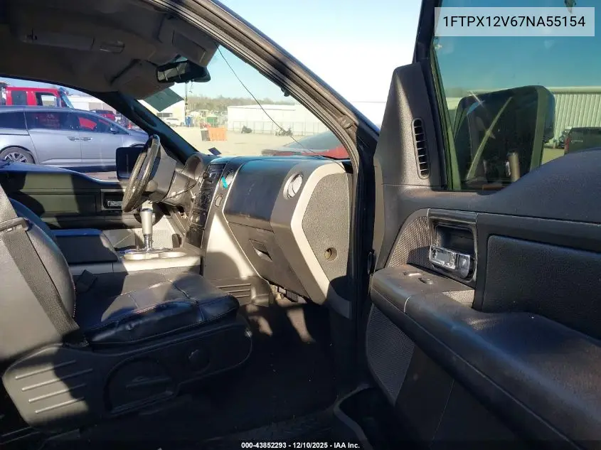 1FTPX12V67NA55154 2007 Ford F-150 Lariat/Stx/Xl/Xlt