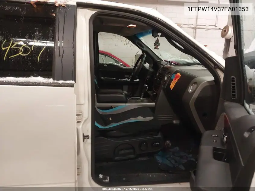 1FTPW14V37FA01353 2007 Ford F-150 Fx4/Lariat/Xlt