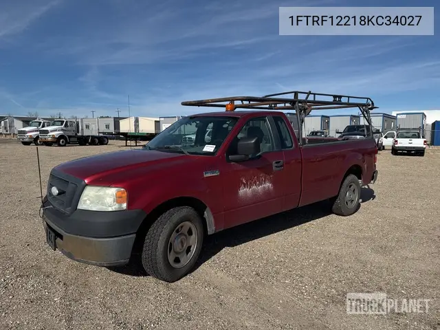 1FTRF12218KC34027 2008 Ford F-150 2008 Ford F-150 Pickup