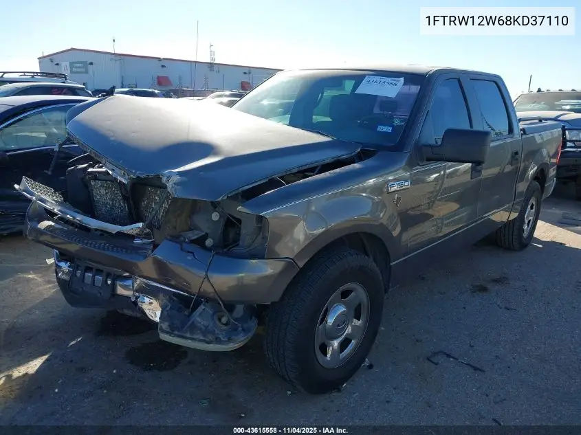 1FTRW12W68KD37110 2008 Ford F-150