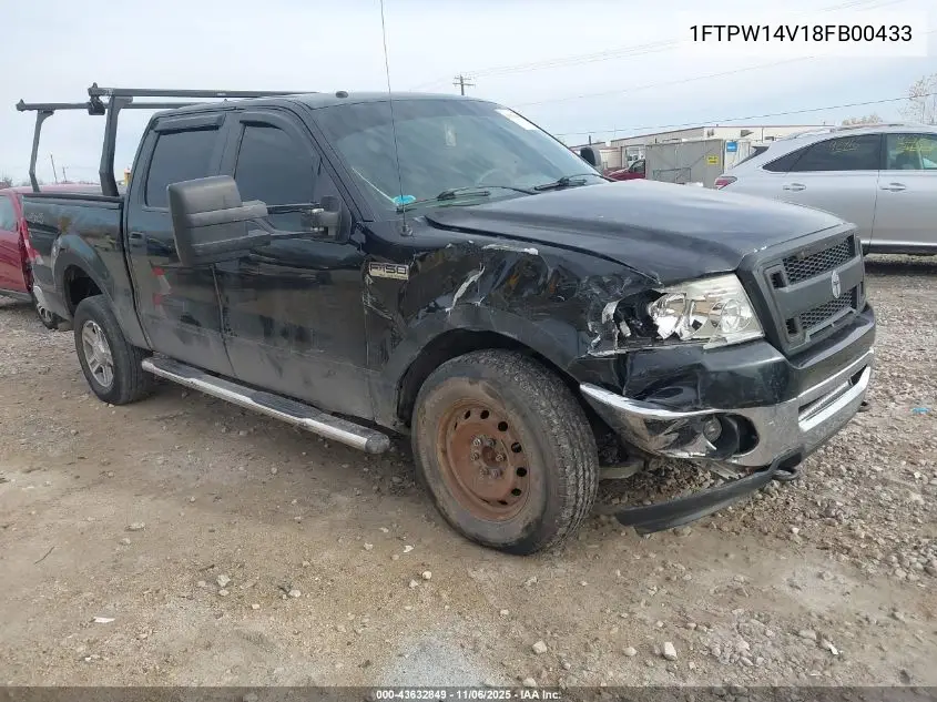 1FTPW14V18FB00433 2008 Ford F-150 60Th Anniversary/Fx4/King Ranch/Lariat/Xlt