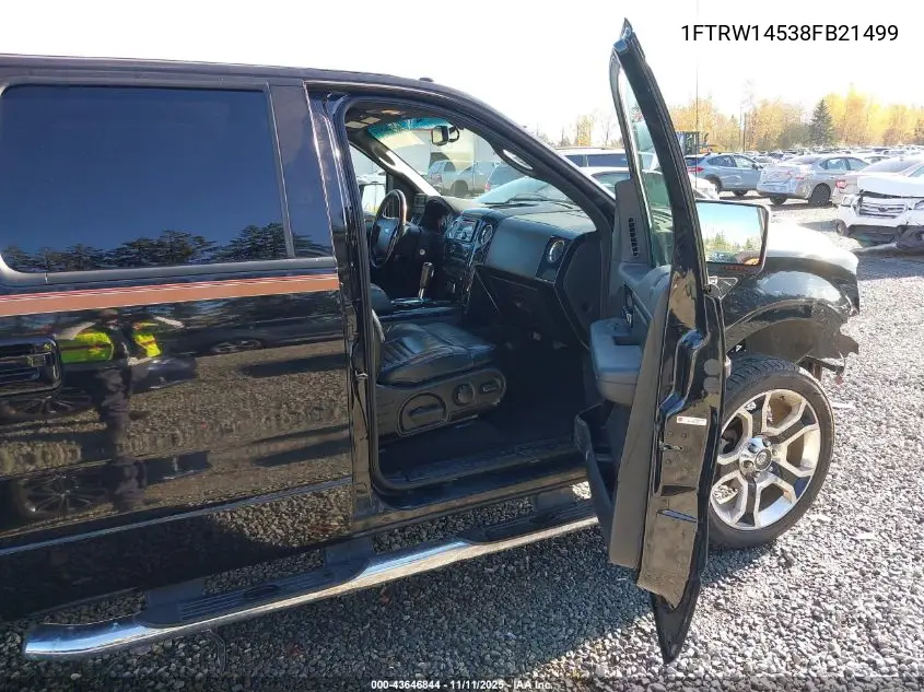 1FTRW14538FB21499 2008 Ford F-150 Harley-Davidson/Limited