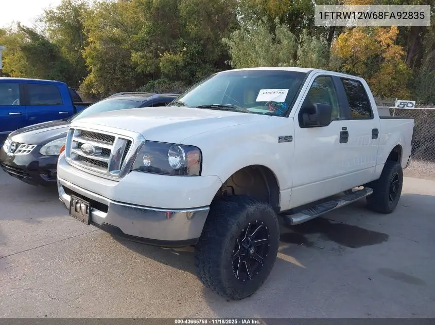 1FTRW12W68FA92835 2008 Ford F-150 60Th Anniversary/Fx2/Xl/Xlt
