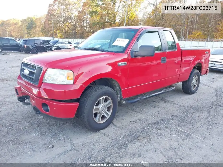 1FTRX14W28FC03715 2008 Ford F-150 Stx/Xl/Xlt