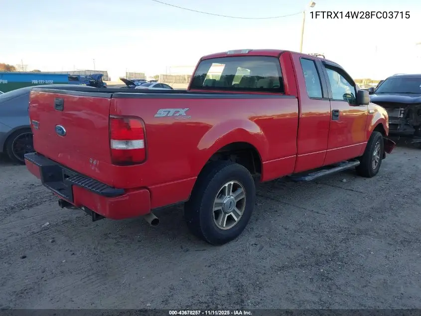 1FTRX14W28FC03715 2008 Ford F-150 Stx/Xl/Xlt