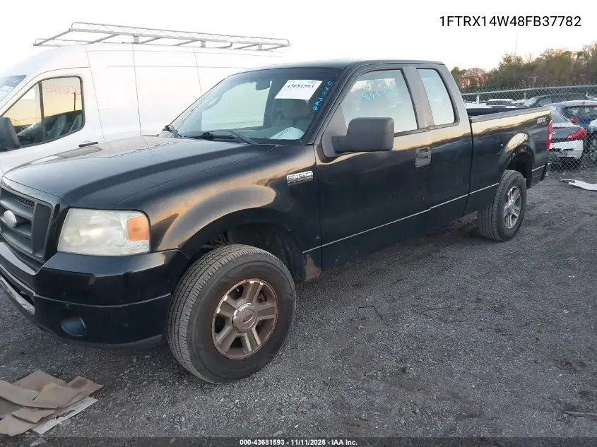 1FTRX14W48FB37782 2008 Ford F-150 Stx/Xl/Xlt