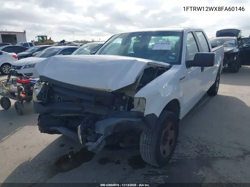 1FTRW12WX8FA60146 2008 Ford F-150 60Th Anniversary/Fx2/Xl/Xlt