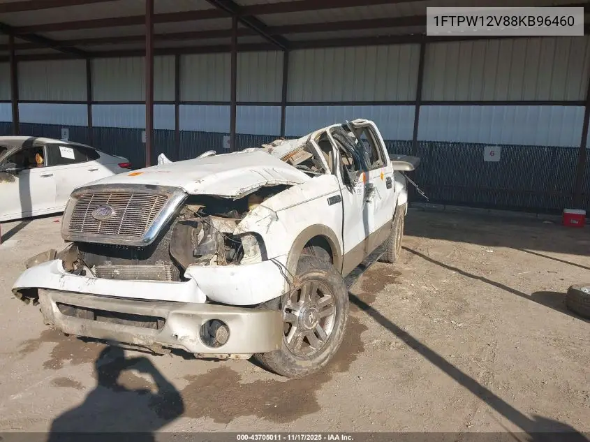 1FTPW12V88KB96460 2008 Ford F-150 60Th Anniversary/Fx2/King Ranch/Lariat/Xlt
