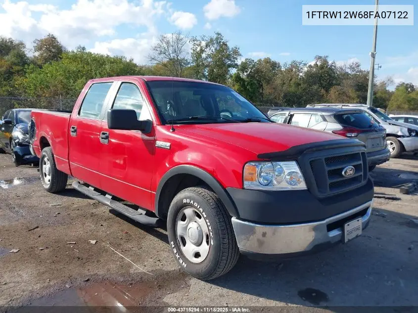 1FTRW12W68FA07122 2008 Ford F-150 Xl