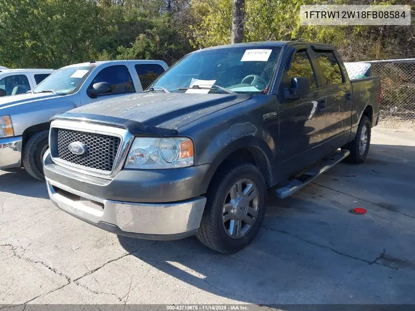 1FTRW12W18FB08584 2008 Ford F-150 60Th Anniversary/Fx2/Xl/Xlt