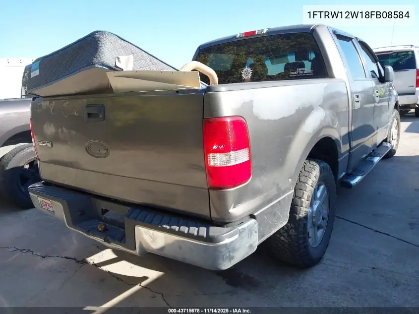 1FTRW12W18FB08584 2008 Ford F-150 60Th Anniversary/Fx2/Xl/Xlt