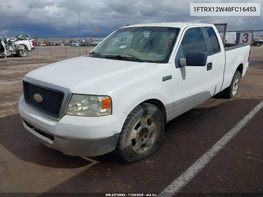 1FTRX12W48FC16453 2008 Ford F-150 Fx2/Stx/Xl/Xlt