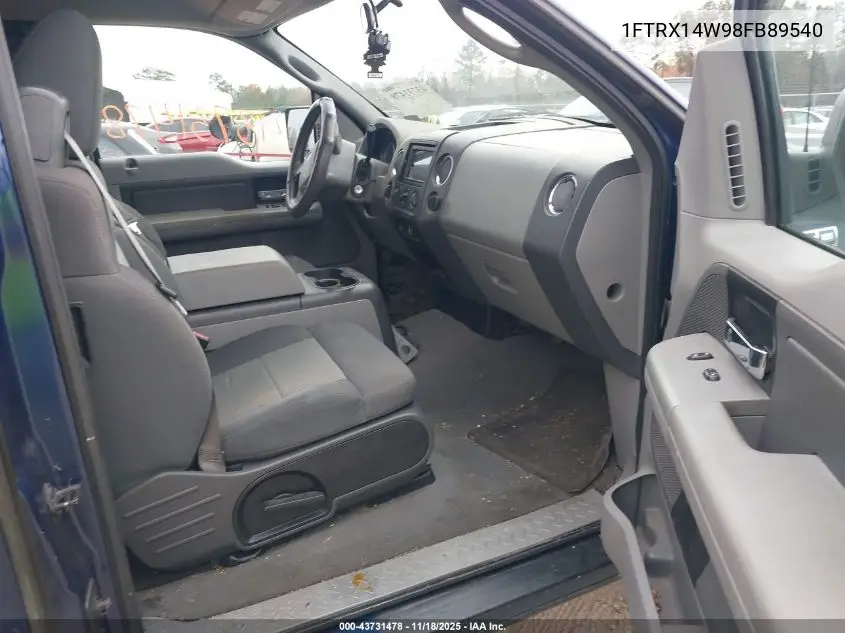 1FTRX14W98FB89540 2008 Ford F-150 Stx/Xl/Xlt