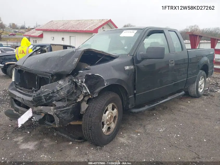 1FTRX12W58KD27262 2008 Ford F-150 Fx2/Stx/Xl/Xlt