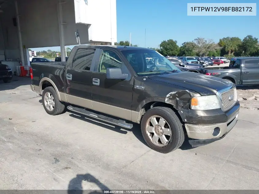 1FTPW12V98FB82172 2008 Ford F-150 60Th Anniversary/Fx2/King Ranch/Lariat/Xlt