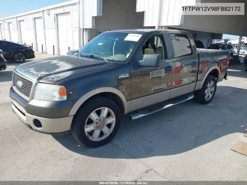 1FTPW12V98FB82172 2008 Ford F-150 60Th Anniversary/Fx2/King Ranch/Lariat/Xlt