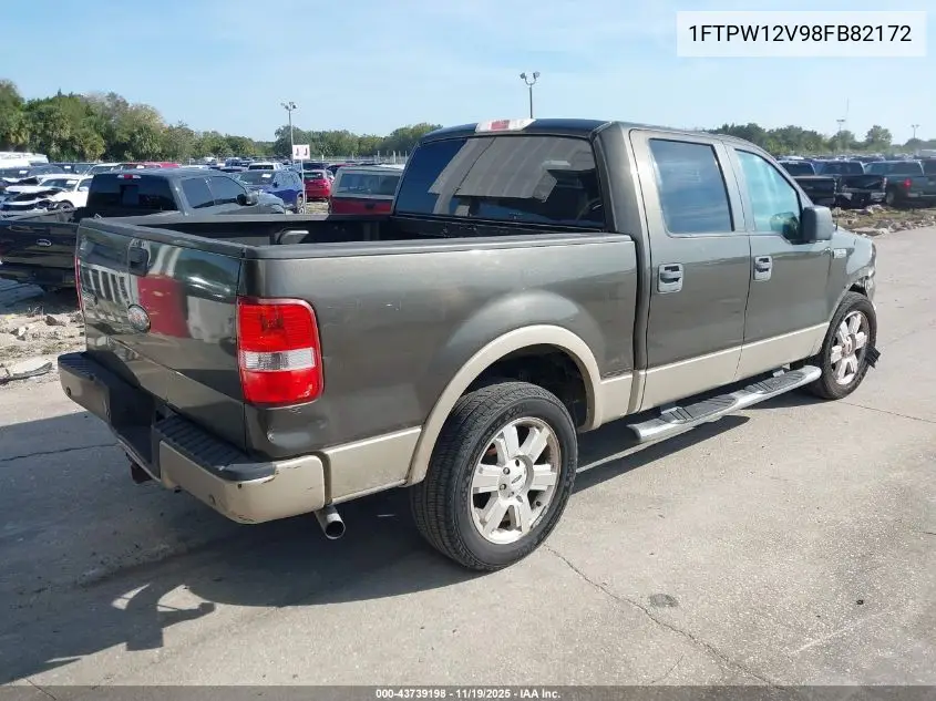 1FTPW12V98FB82172 2008 Ford F-150 60Th Anniversary/Fx2/King Ranch/Lariat/Xlt