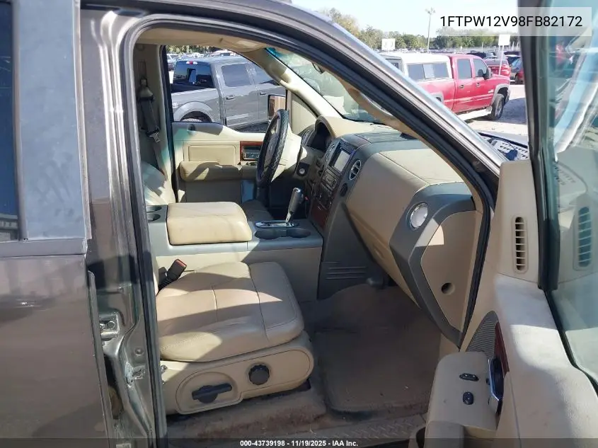 1FTPW12V98FB82172 2008 Ford F-150 60Th Anniversary/Fx2/King Ranch/Lariat/Xlt
