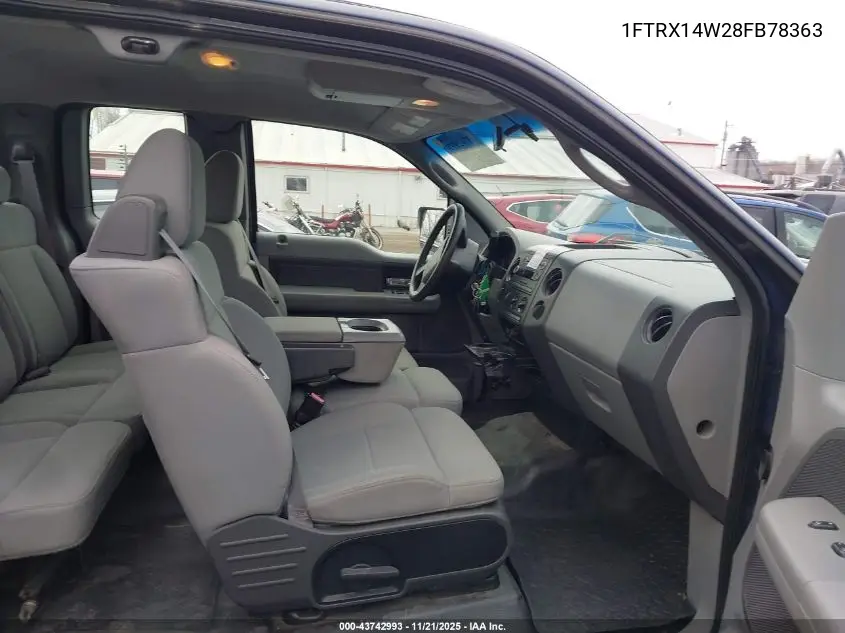 1FTRX14W28FB78363 2008 Ford F-150 Stx/Xl/Xlt