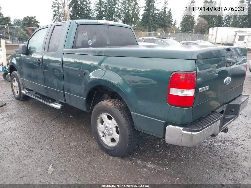 1FTPX14VX8FA76033 2008 Ford F-150 Fx4/Lariat/Xl/Xlt