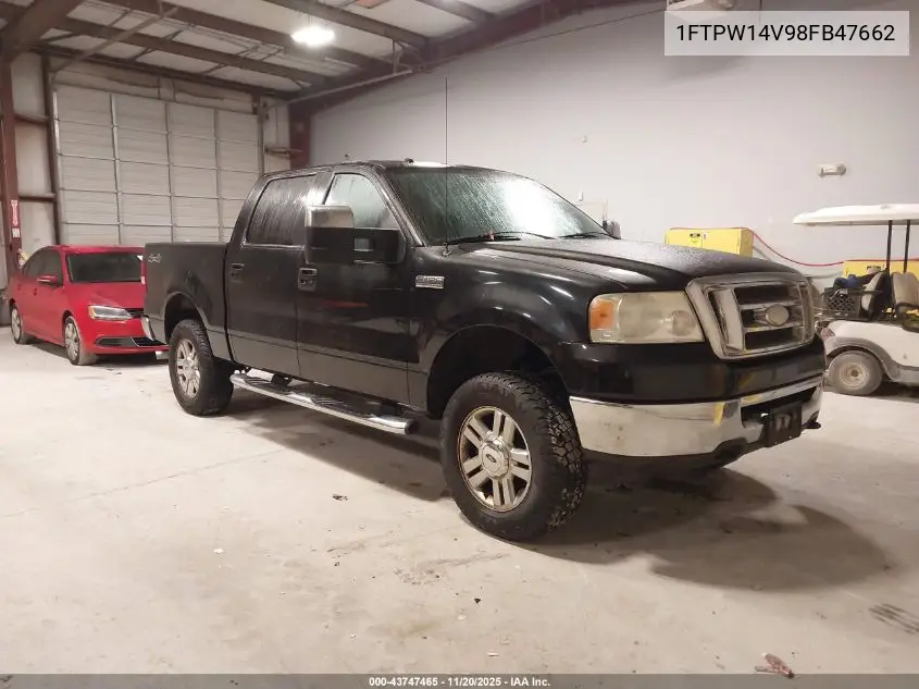 1FTPW14V98FB47662 2008 Ford F-150 60Th Anniversary/Fx4/King Ranch/Lariat/Xlt