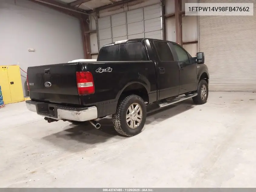 1FTPW14V98FB47662 2008 Ford F-150 60Th Anniversary/Fx4/King Ranch/Lariat/Xlt
